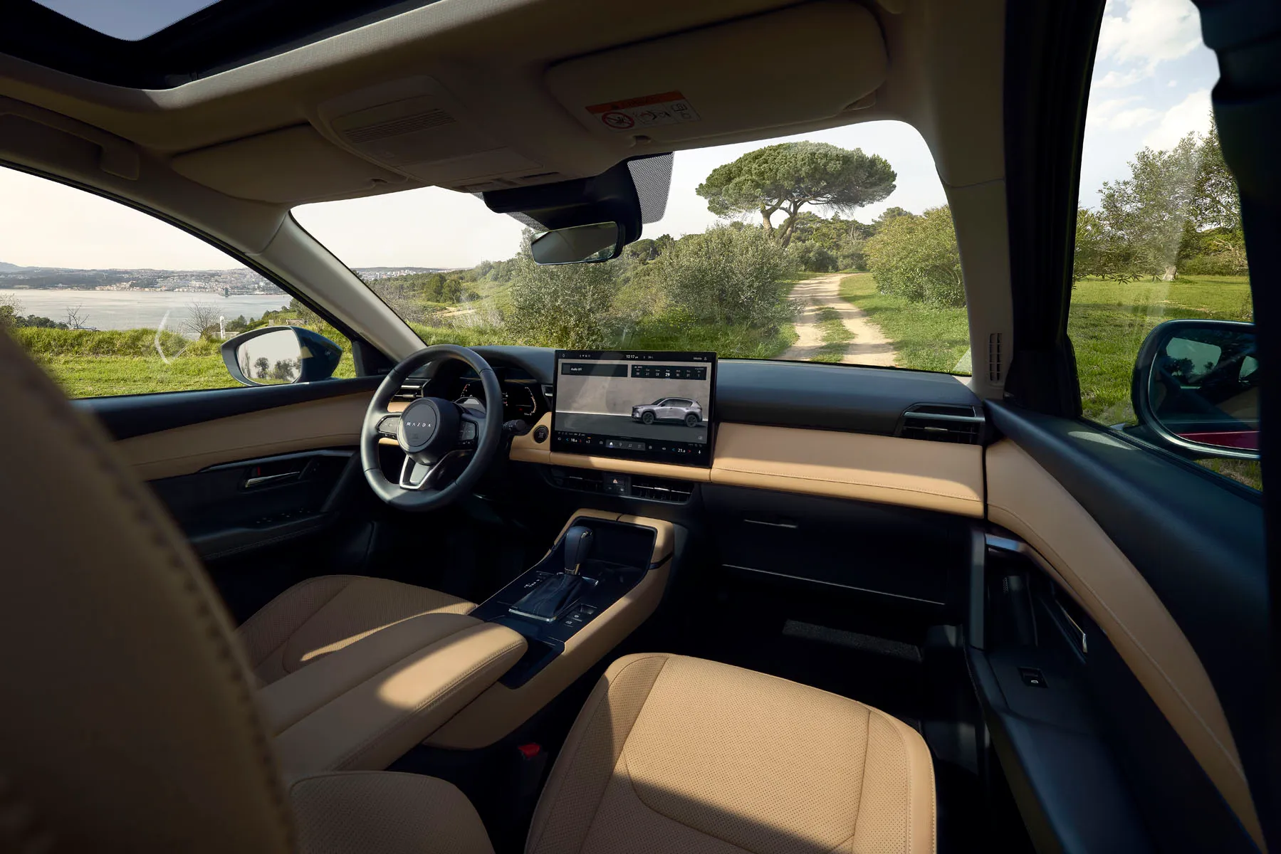Giant touchscreen in the 2026 Mazda CX-5
