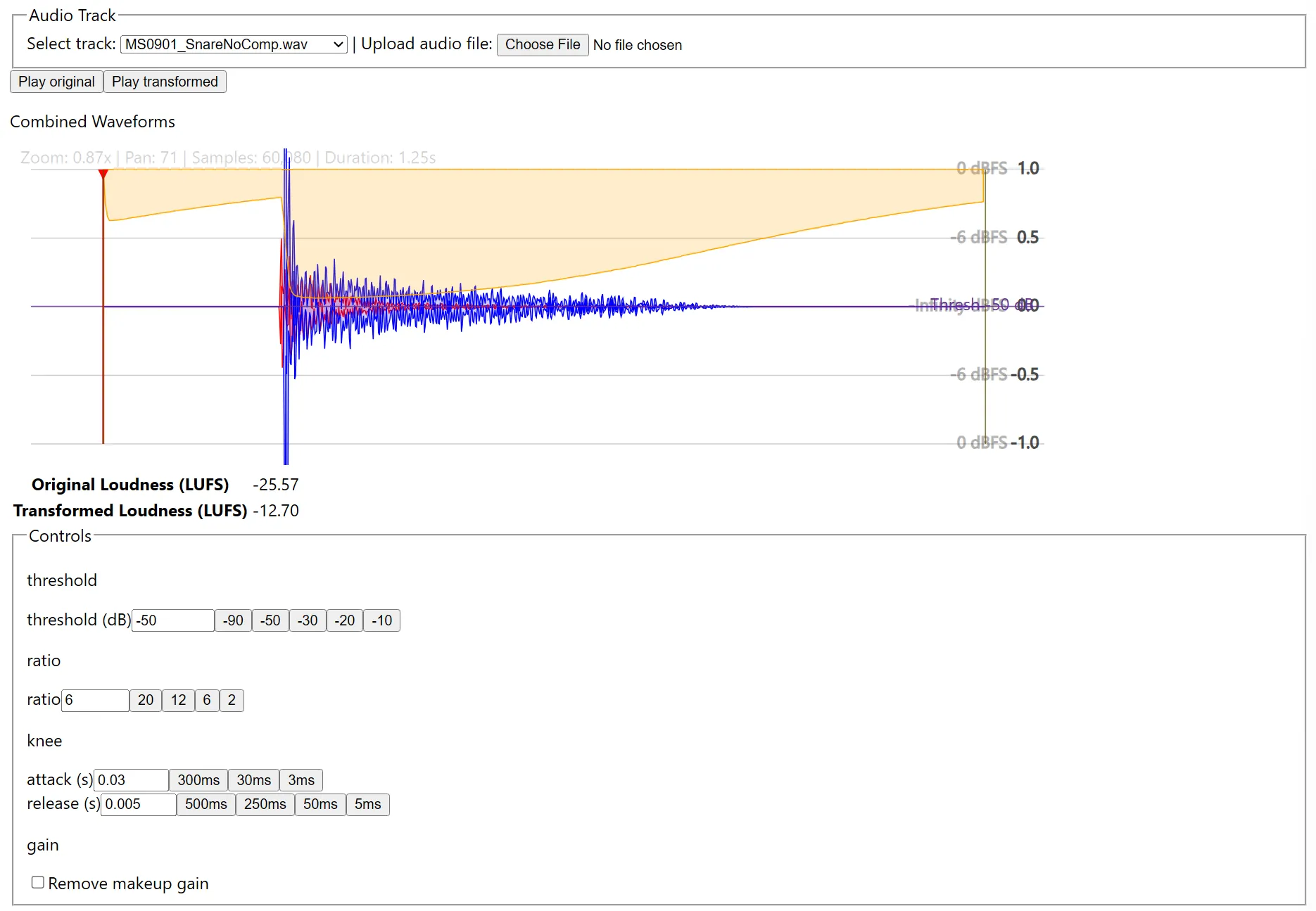 Full screenshot of the app