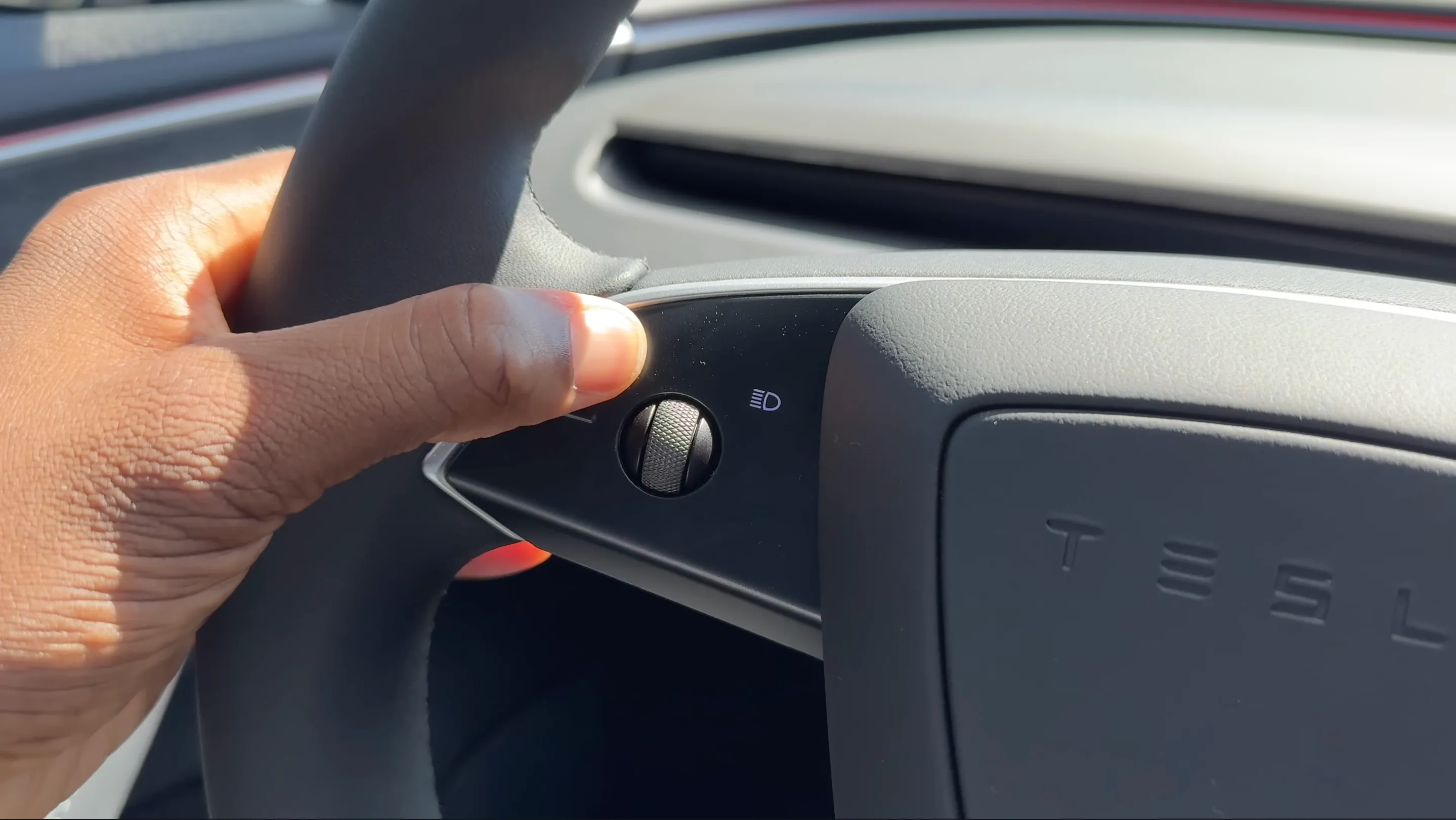 Flexing capacitive buttons on 2024 Model 3 Performance