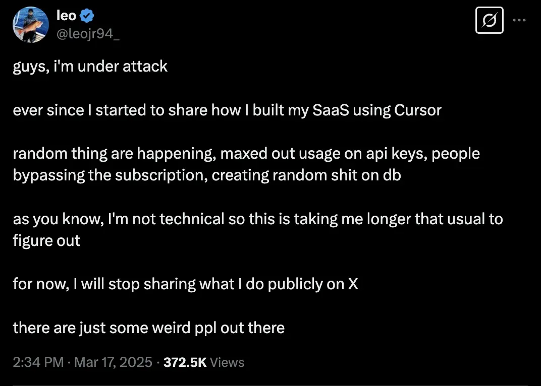 tweet, transcribed in appendix